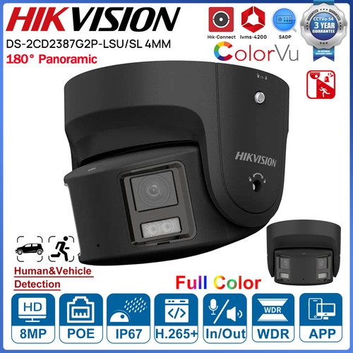 Hikvision 8mp 180 - 8mp, 180°
